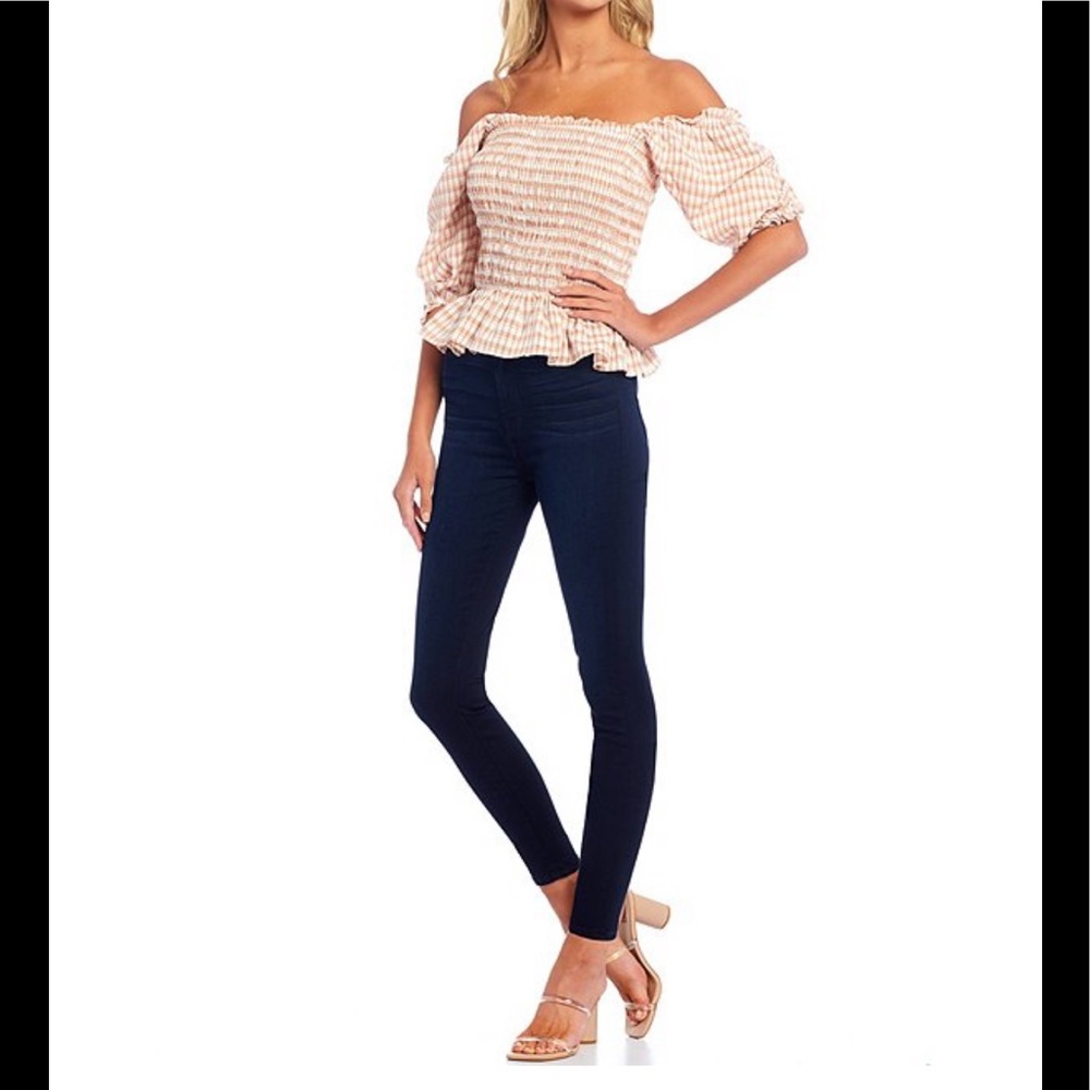 7 For All Mankind High Waist Skinny Jeans 31